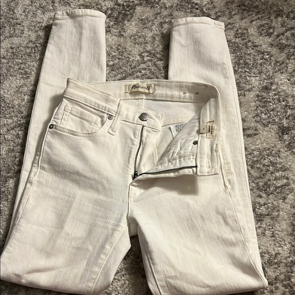 Madewell White Denim Jeans - Picture 3 of 3